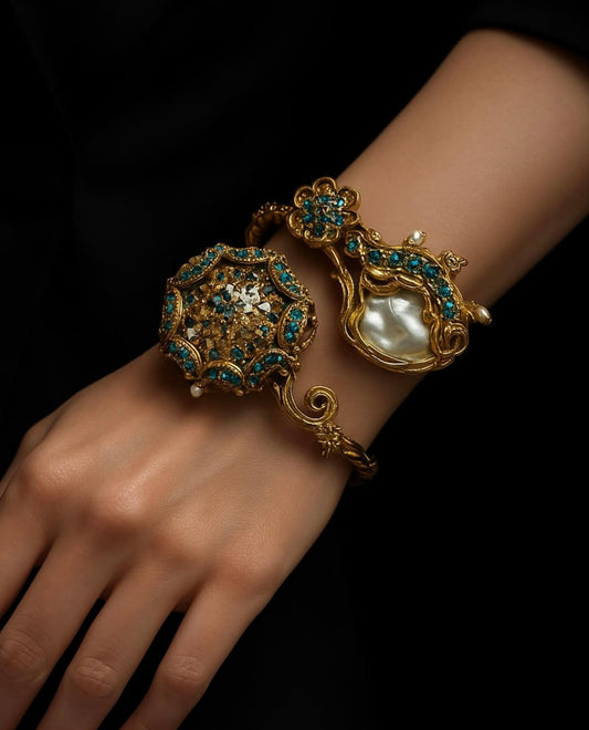 Moonstone maven cuff