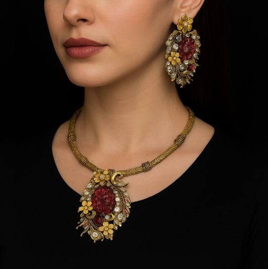 Victorian necklace set