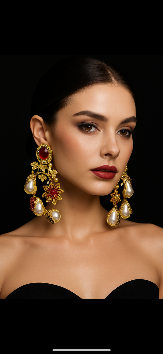 Half moon earrings